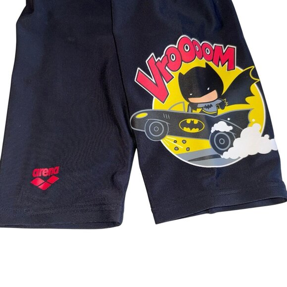 Arena Board Swimsuit Jammer Competition Swim Shorts Boys Size 2T Batman Rare - Picture 7 of 11